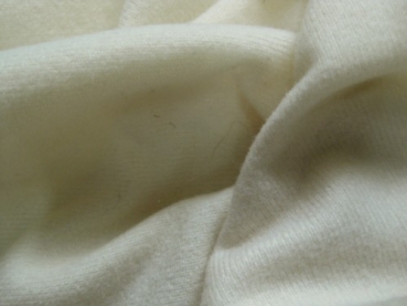 Waschleder naturweiß Rest